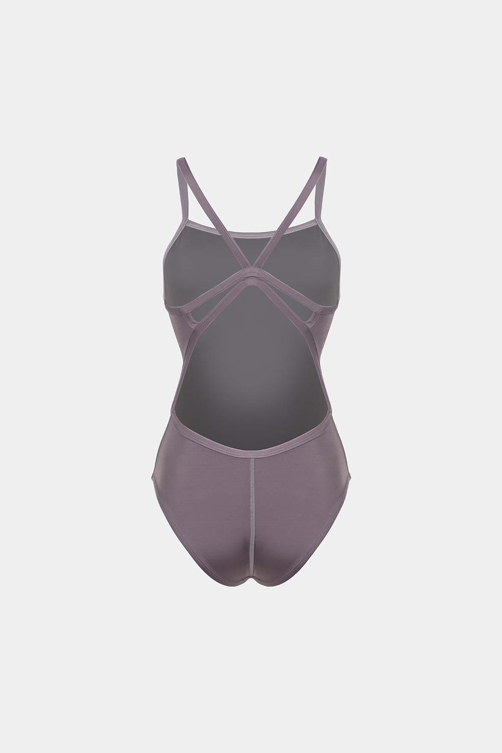 ENTERO DOBLE TIRA ESENCIAL GRIS PLATA ESPALDA