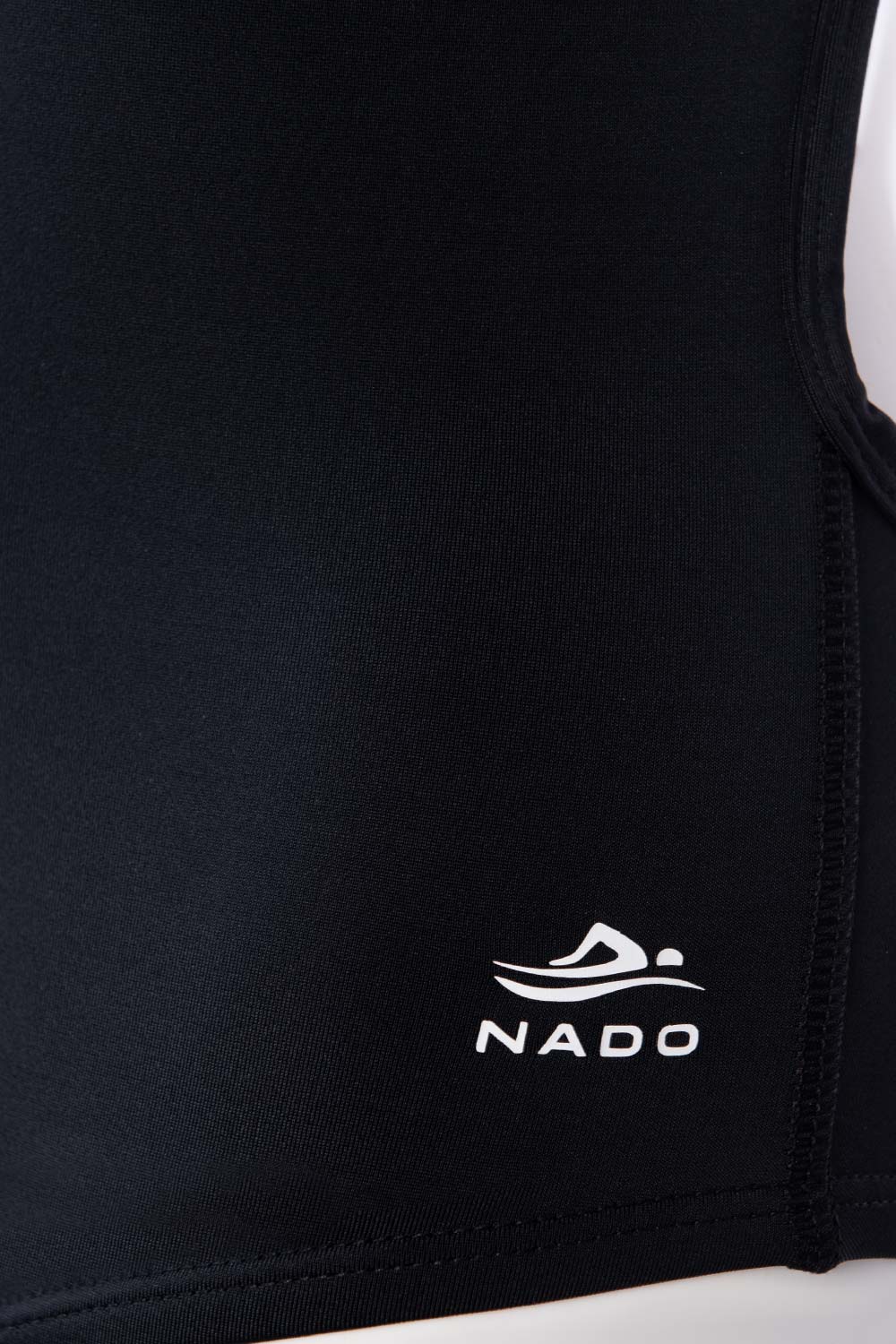 ENTERO DOBLE TIRA ESENCIAL NEGRO LOGO DETALLE