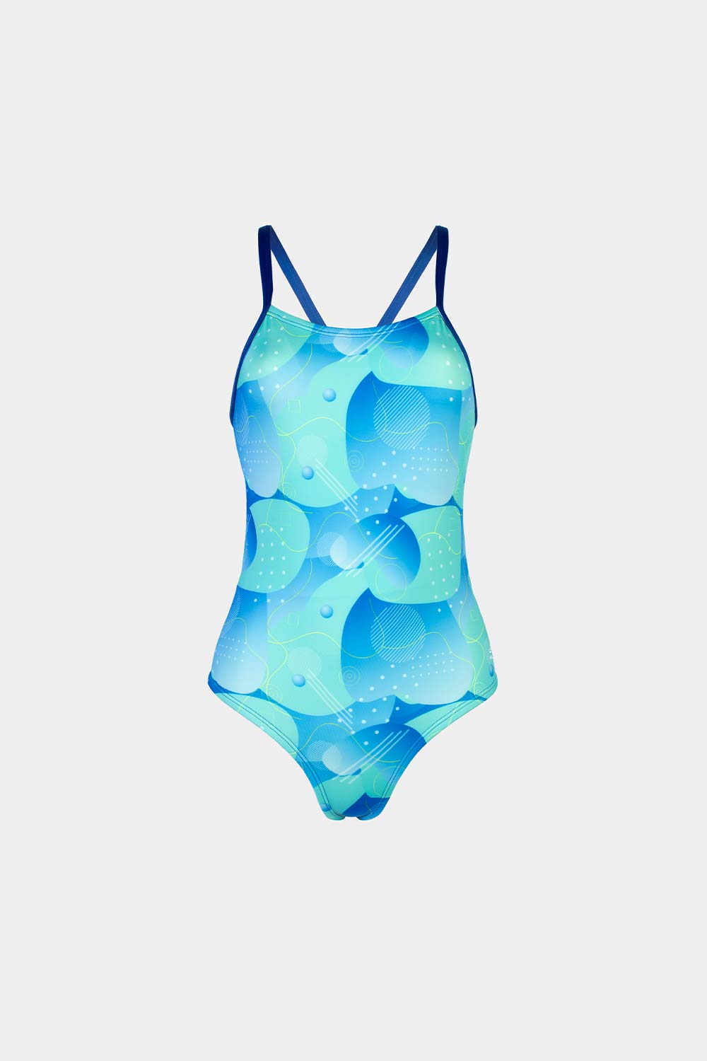 ENTERO TIRA ESTAMPADO BUBBLE WAVE FRENTE