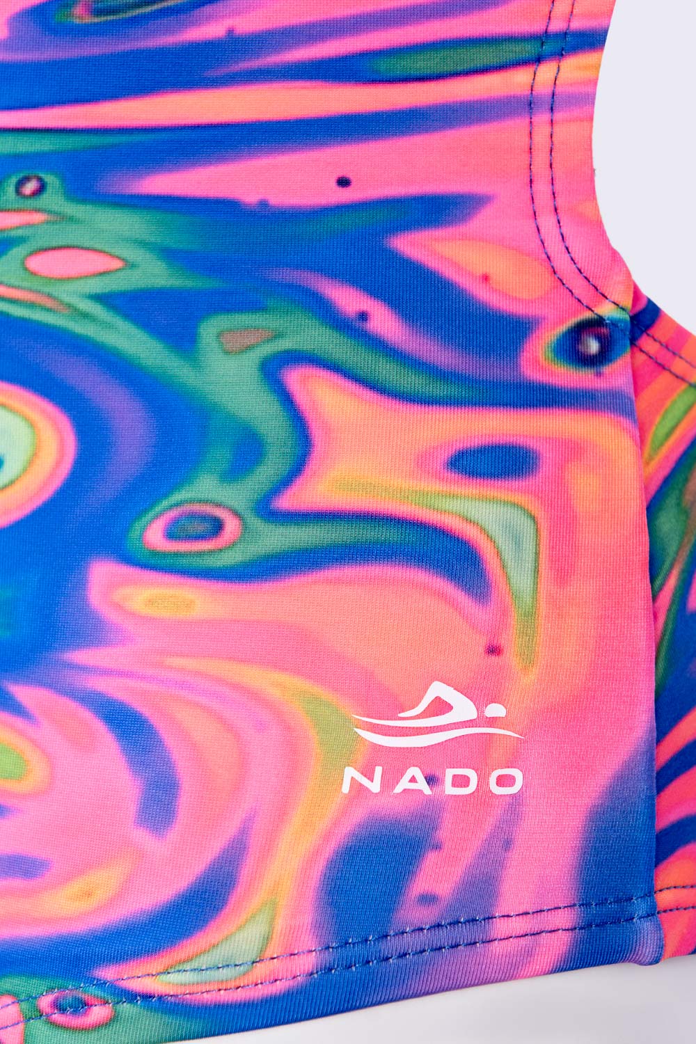 ENTERO TIRA ESTAMPADO NEON WAVE LOGO DETALEL