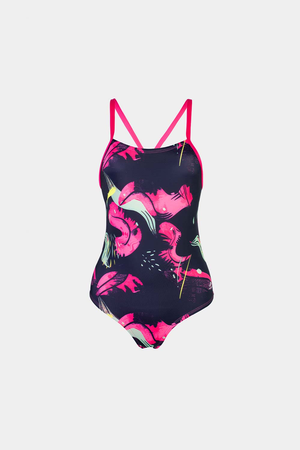 ENTERO TIRA ESTAMPADO PINK MAGNETIKA FRENTE