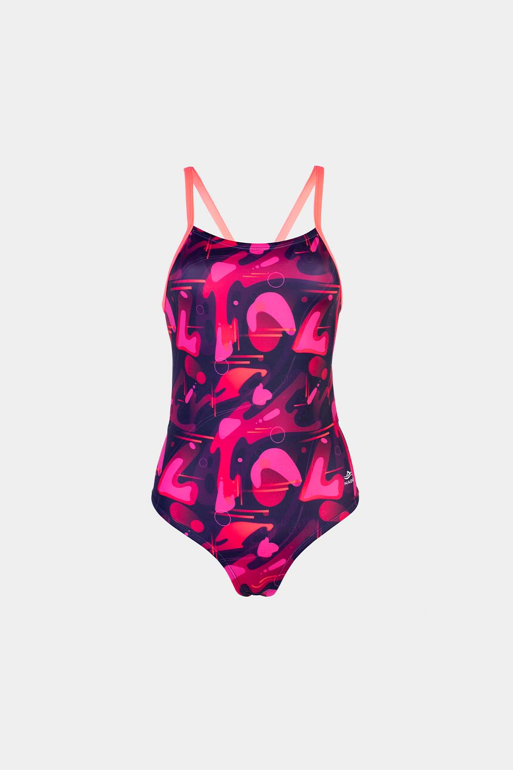 ENTERO TIRA ESTAMPADO PINK SPLASH FRENTE